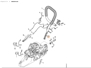 STIHL  Uchwyt rurowy - wkład 1141 791 5100