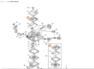STIHL  Uszczelka pompy 1142 129 0900