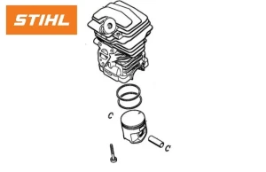 Stihl cylinder z tłokiem i pierścieniami 41,5mm MS 231 MS 231 C -BE