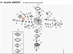 STIHL   Śruba z łbem półokrągłym 1144 122 7400