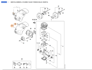 STIHL   Pokrywa 1148 080 1615
