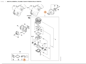 STIHL   Uszczelka tłumika wydechu spalin 1148 149 0600