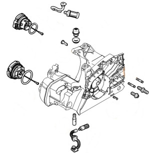 STIHL  Obudowa silnika 1148 020 3006