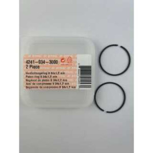 STIHL   Pierścień tłokowy Ø 34x1,2 mm 4241 034 3000 2 szt