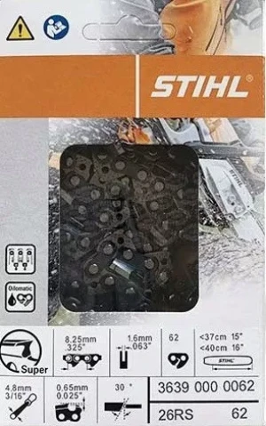 Stihl łańcuch .325 1,6mm 62 ogniwa prowadzące