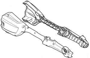 STIHL  Korpus rękojeści 4522 790 1000