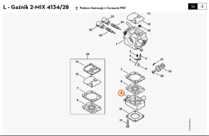 STIHL Kołnierz 4134 120 2200