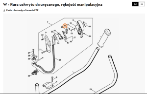 STIHL  Sprężyna ramieniowa 4134 182 4500