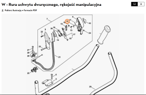 STIHL Sprężyna ramieniowa 4134 182 4501