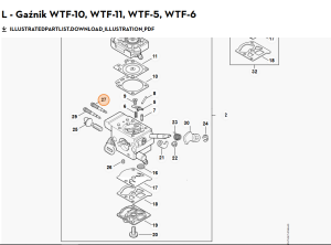 STIHL   Główna śruba regulacyjna 4147 122 6700