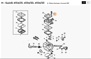 STIHL Śruba / wkręt 4149 122 7100