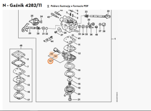 STIHL   Pokrywa pompy 4180 120 2601