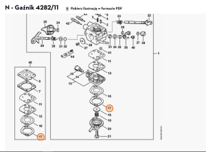 STIHL   Uszczelka pompy 4180 129 0903