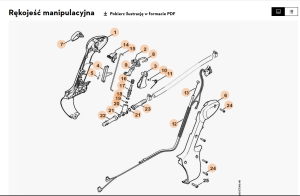 STIHL  Rękojeść manipulacyjna 4241 790 1301