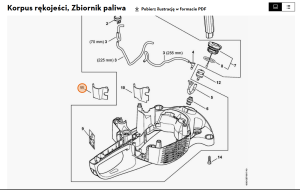 STIHL  Pokrywka 4242 792 2700