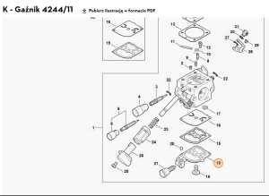 STIHL   Pokrywa zamykająca 4244 121 0801