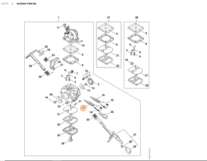 STIHL   Główna śruba regulacyjna 4244 122 6700