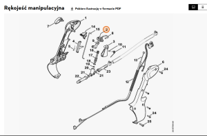 STIHL  Krzywka styczna 4244 182 4300