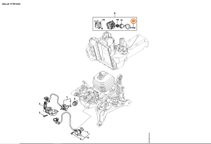 STIHL  Śruba M3x23,5 4250 122 7100