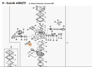 STIHL   Zestaw tłoka pompy 4282 120 9701