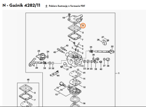 STIHL   Pokrywa zamykająca 4282 121 0800