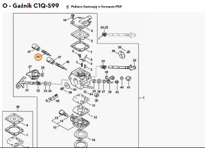 STIHL   Główna śruba regulacyjna 4282 122 6700