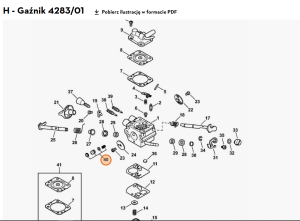 STIHL   Zestaw tłoka pompy 4283 120 9700