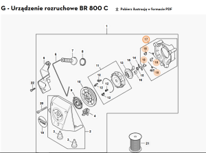 STIHL   Obudowa 4283 190 1723