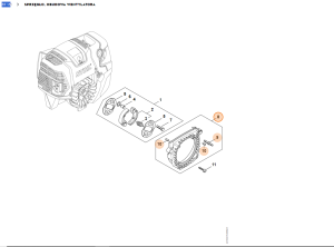STIHL  Obudowa wentylatora 4313 080 1801
