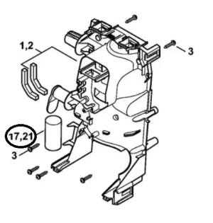 Kondensator 75 µF 300 V myjek STIHL RE 109 RE 119