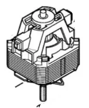 Silnik elektryczny 230 V/50 Hz dmuchawy elektrycznej STIHL SHE 71