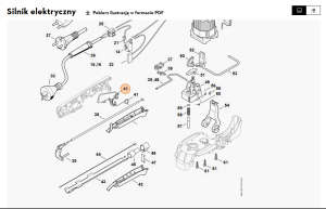 STIHL   Blokada dźwigni przełącznika 4812 435 6300