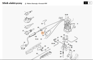 STIHL   Przewód 265 mm 4812 440 1903
