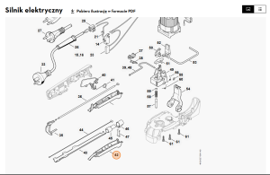 STIHL   Dźwignia przełącznika 4812 792 8802