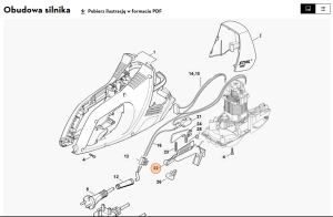 STIHL   Dźwignia przełącznika 4818 430 2100