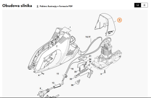 STIHL   Osłona HSE 52 4818 600 3501