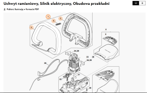 STIHL  Uchwyt ramieniowy 4818 790 1201