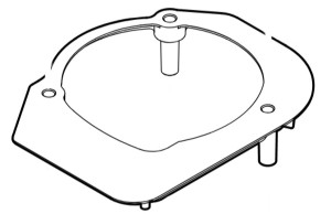 STIHL   Płyta tłumiąca (izolacja termiczna) 6290 706 1502