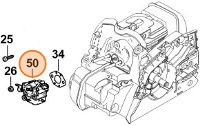 STIHL   Gaźnik 1148/23 1148 120 0623