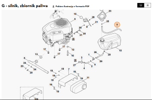 STIHL   Giętki przewód paliwowy 6140 350 2720