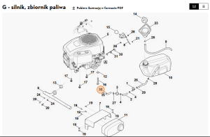 STIHL   Przewód elastyczny 6140 358 0800