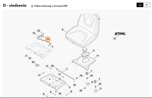 STIHL   Sprężyna kątowa 6140 703 4920