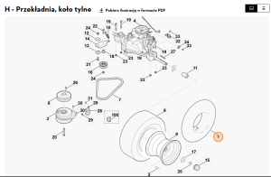 STIHL   Przewód elastyczny 16x6,5 6152 704 6700