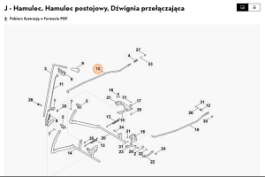 STIHL   Drążek 6165 703 1710