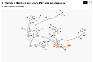 STIHL   Sworzeń z kołnierzem 6165 764 3600