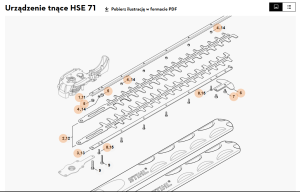 STIHL   Zestaw zespołu tnącego 6460 007 1011