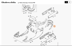 STIHL  Obudowa silnika 6460 602 1210
