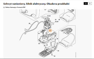 STIHL   Blacha wsporcza 6460 642 5100