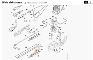 STIHL  Element przesuwny 6460 798 030