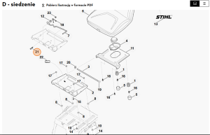 STIHL   Śruba sześciokątna M8x40 9008 318 1900